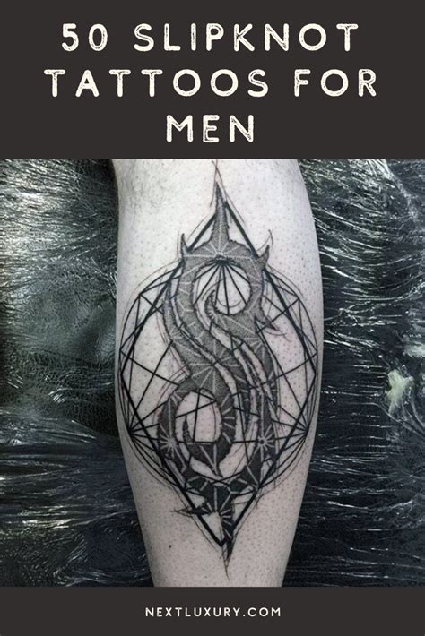 50 Slipknot Tattoos For Men Heavy Metal Band Design Ideas