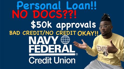 50K Navy Federal Personal Loans Easy Approvals Bad Credit No