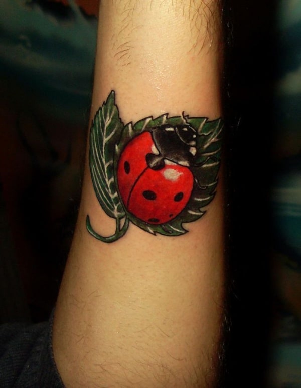 51 Cute Ladybug Tattoo Designs And Ideas Artistic Haven