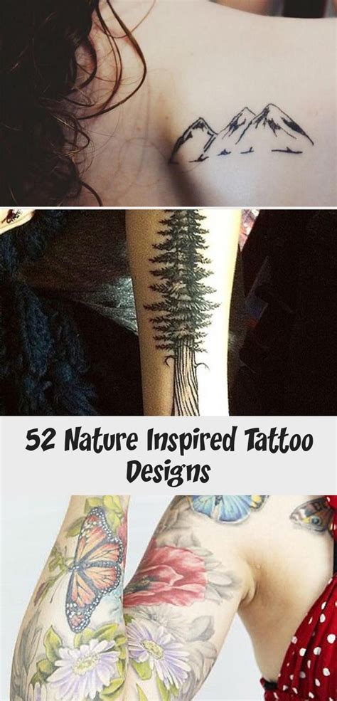 52 Nature Inspired Tattoo Designs