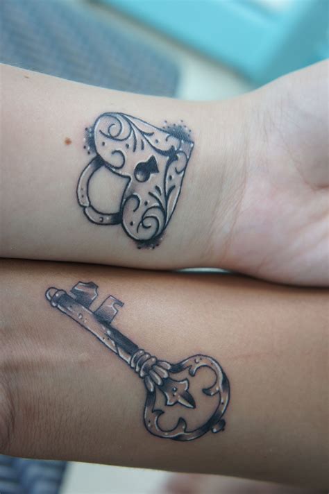 61 Impressive Lock And Key Tattoos