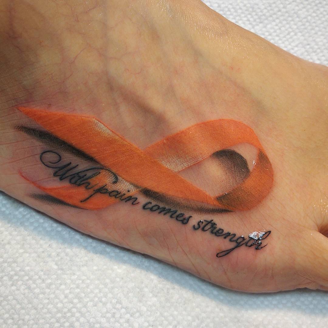 65 Best Cancer Ribbon Tattoo Designs Meanings 2019