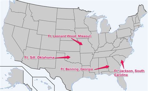 7 Us Army Basic Training Locations