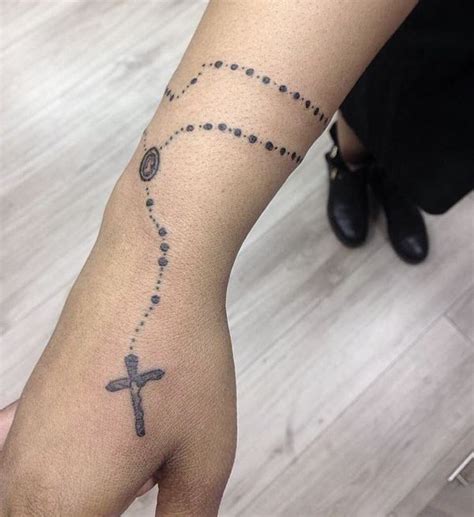 75 Brilliant Rosary Tattoo Ideas And Their Meanings Wild Tattoo Art