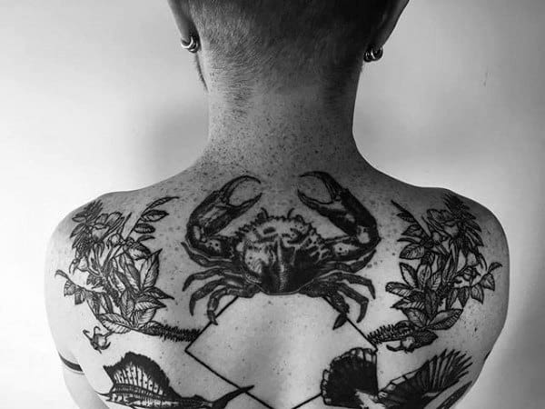 80 Crab Tattoo Designs For Men Masculine Ink Ideas Crab Tattoo