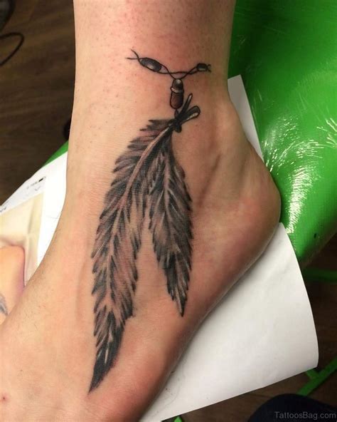 80 Cute Feather Tattoos On Ankle Tattoo Designs Tattoosbag Com