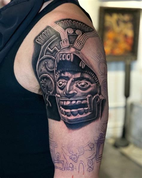 80 Warrior Aztec Tattoo Designs Meaning The Trend Spotter