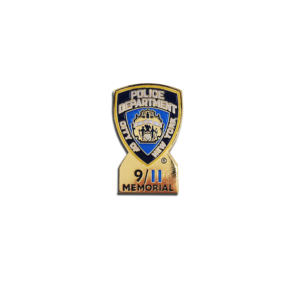 9 11 Nypd Nyfd Memorial Lapel Pin