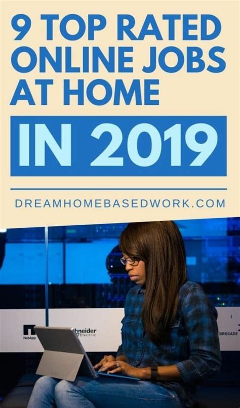 9 Top Rated Online Jobs At Home In 2020 Online Jobs From Home Online Jobs Home Based Work