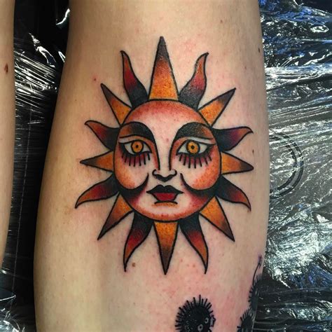 95 Best Sun Tattoo Designs Meanings Symbol Of The Universe 2019