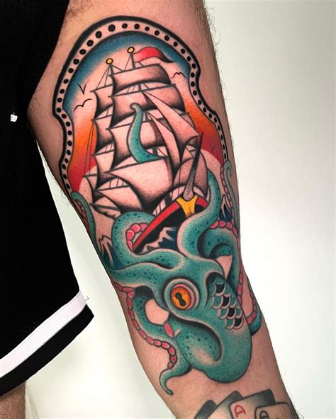 95 Ship Tattoo Ideas And Meanings Inspired By The Ocean