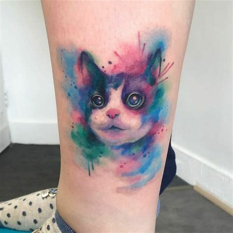 98 Watercolor Tattoos That Are Truly Ethereal Bored Panda