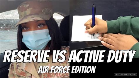 Active Duty Vs Reserve Air Force Requirements Promotions Benefits