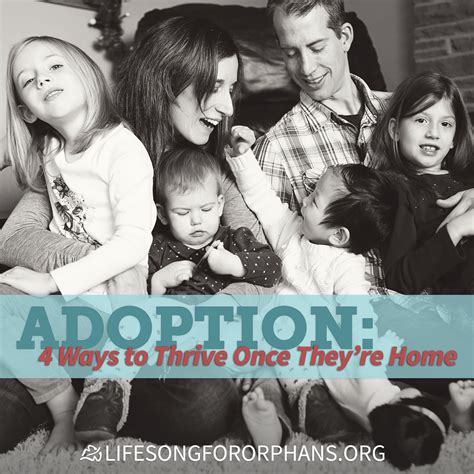 Adoption 4 Ways To Thrive Once They Amp 39 Re Home Lifesong For Orphans