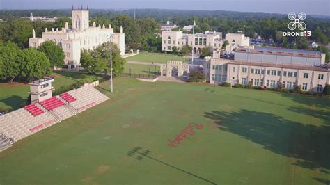 Aerial View Of Georgia Military College S Milledgeville Campus 13Wmaz Com