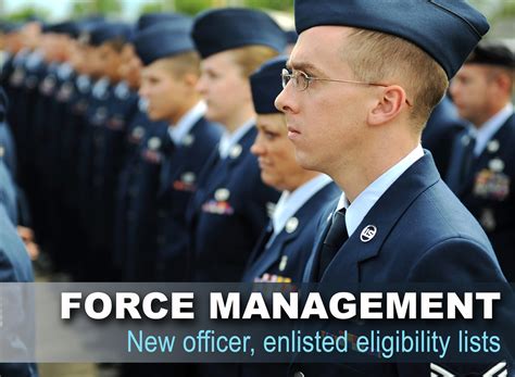 Af Updates Officer Enlisted Voluntary Force Management Eligibility