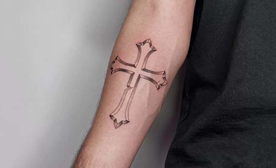 Aggregate More Than 80 Simple Cross Tattoo Designs Latest In Coedo Com Vn