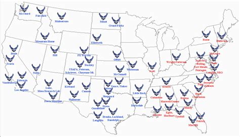 Air Force Bases In Georgia Map Secretmuseum