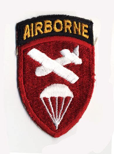 Airborne Division Patch Tips