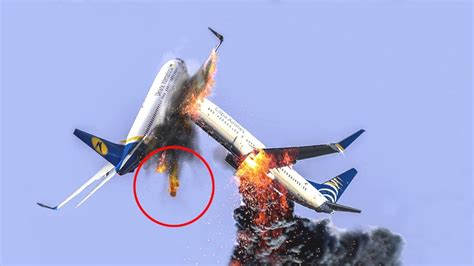 Airplanes Collision On Landing Extreme Moments Youtube