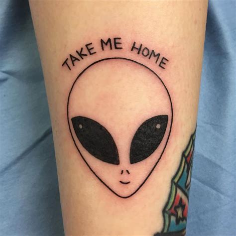 Alien Tattoo Design