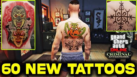 All Tattoos In Gta 5 Online Tattoo Guide Best Tattoos New Showcase