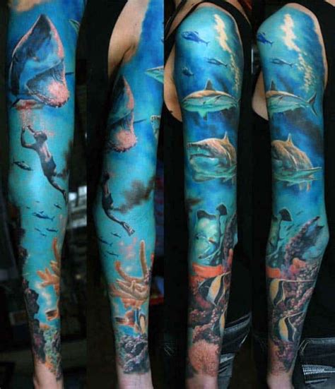 Amazing Ocean Tattoos