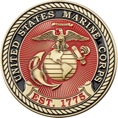 Amazon Com Marine Corps E5 Challenge Coin Usmc Sgt Rank Military Coin