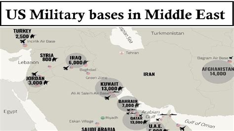 American Army Bases In The Middle East Youtube