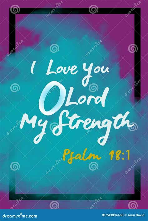 Amp Quot I Love You O Lord Amp Quot