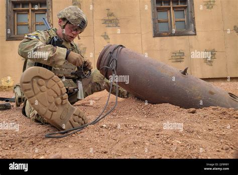 An Explosive Ordnance Disposal Team Assigned To The 192Nd Ordnance