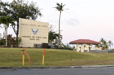 Andersen Air Force Base In Territory Of Guam U S Of A And The