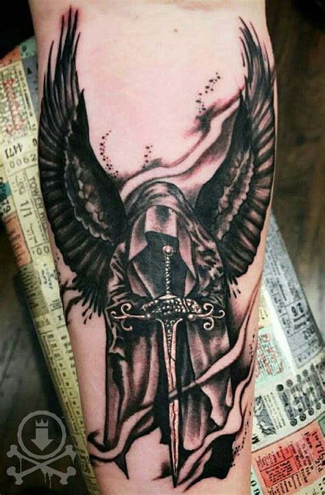 Angel Of Death Tattoos