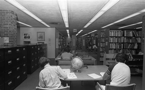 Ann Arbor Public Library Second Floor Study Area August 1989 Ann