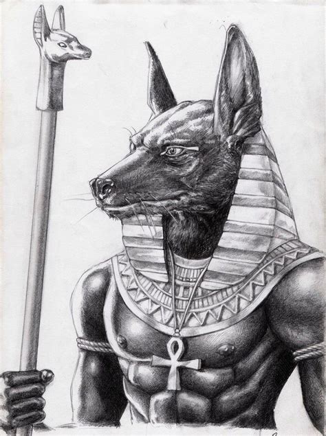 Anubis Modern Art Paradise Egyptian Tattoo Egypt Tattoo Anubis