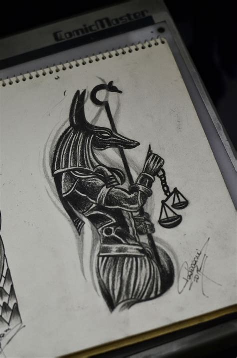 Anubis Tattoo Sketch Thiago Padovani Sketch Tattoo Design Tattoo