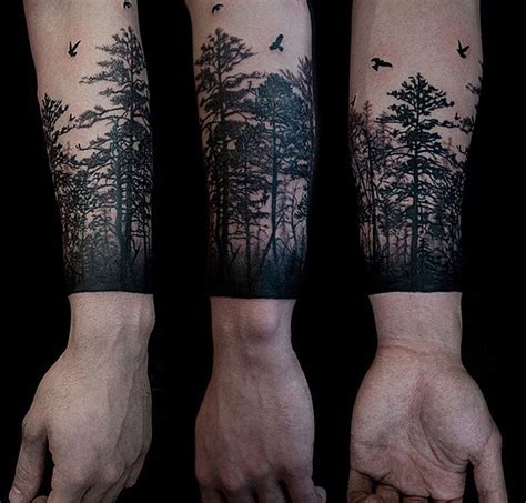 Arm Tattoos Of Trees