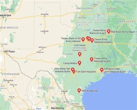 Army Bases In Texas Operation Military Kids