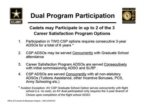 Army Career Satisfaction Program