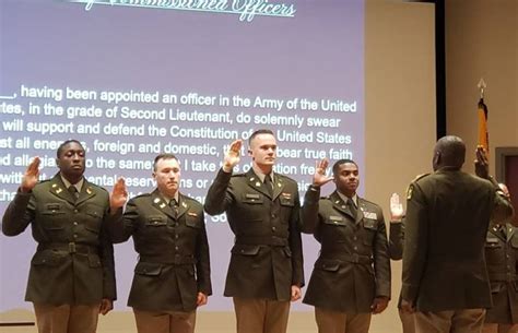 Army Commissioning Oath Ceremony