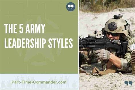 Army Leadership Styles Which One Are You