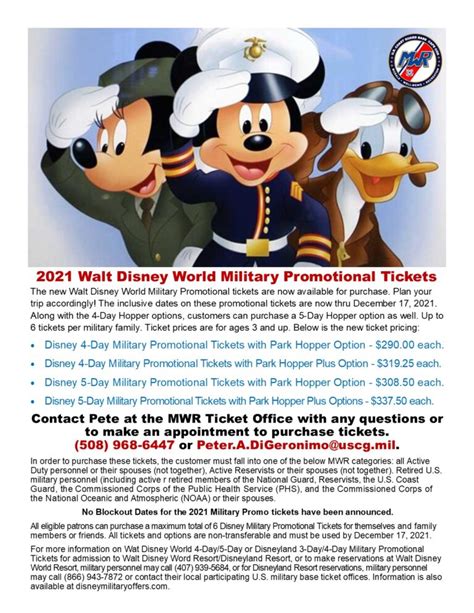 Army Mwr Travel Programs Offer Discounted Prices For Disney Tickets