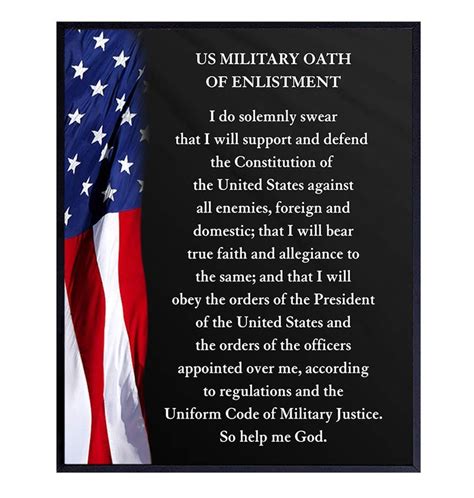 Army Oath Of Enlistment