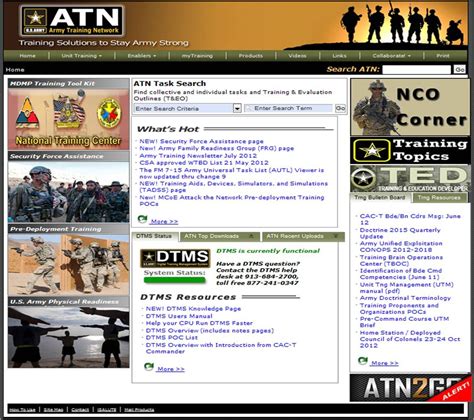 Army Training Online Network