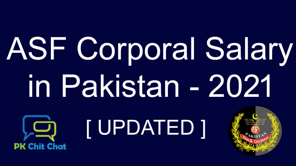 Asf Corporal Jobs Corporal Salary Rank And Duty How To Apply For Asf