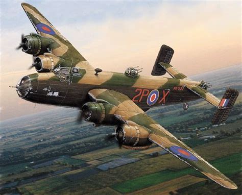 Avro Lancaster Handley Page Halifax Lancaster Aircraft Painting