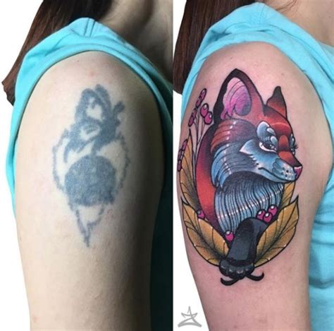 Awesome Tattoo Cover Ups 31 Pics