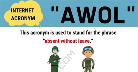 Awol Meaning In Military