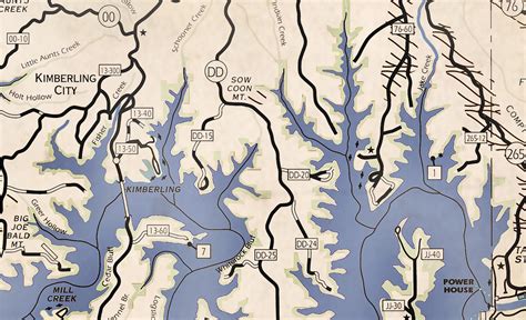 Bases In Georgia Map Table Rock Lake Map