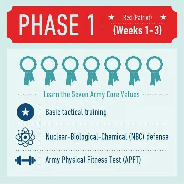 Basic Training Army Phases